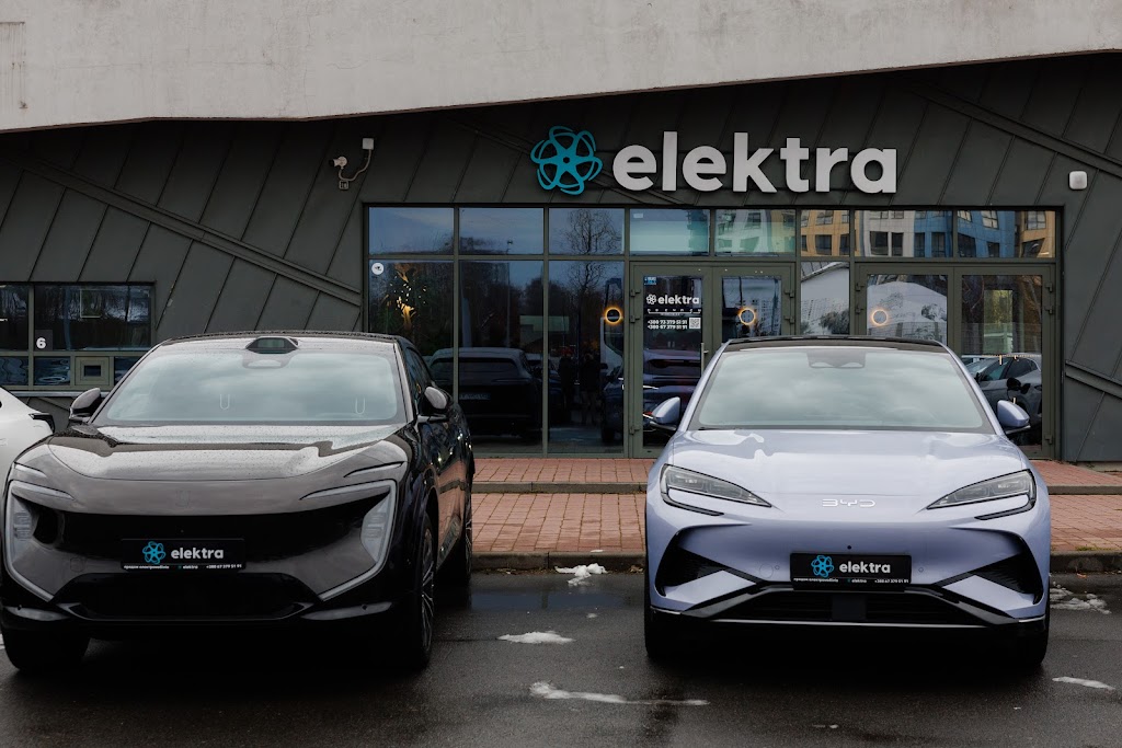 Elektra – електромобілі з китаю, європи та США