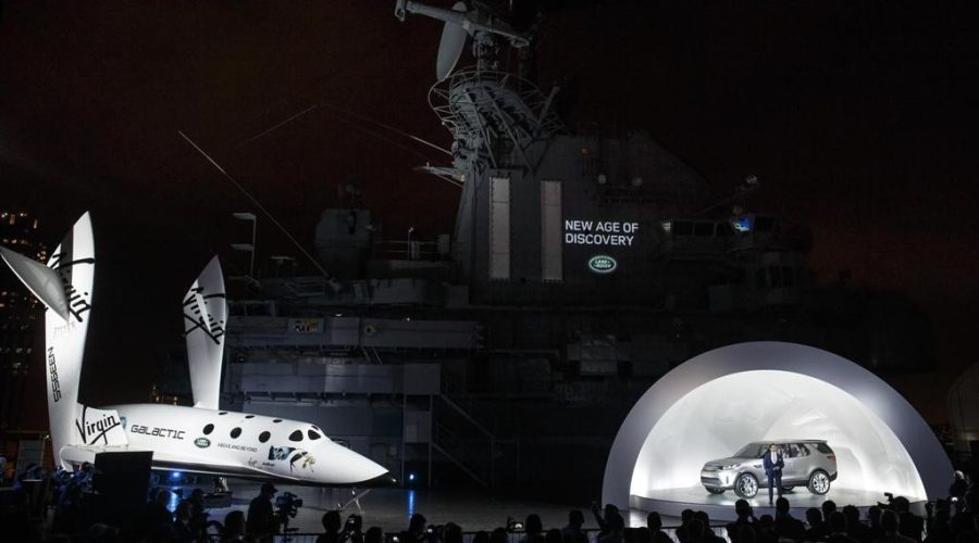 Land Rover оголошує глобальне партнерство з Virgin Galactic 2014