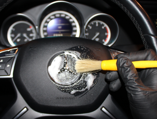 Black Garage Detailing