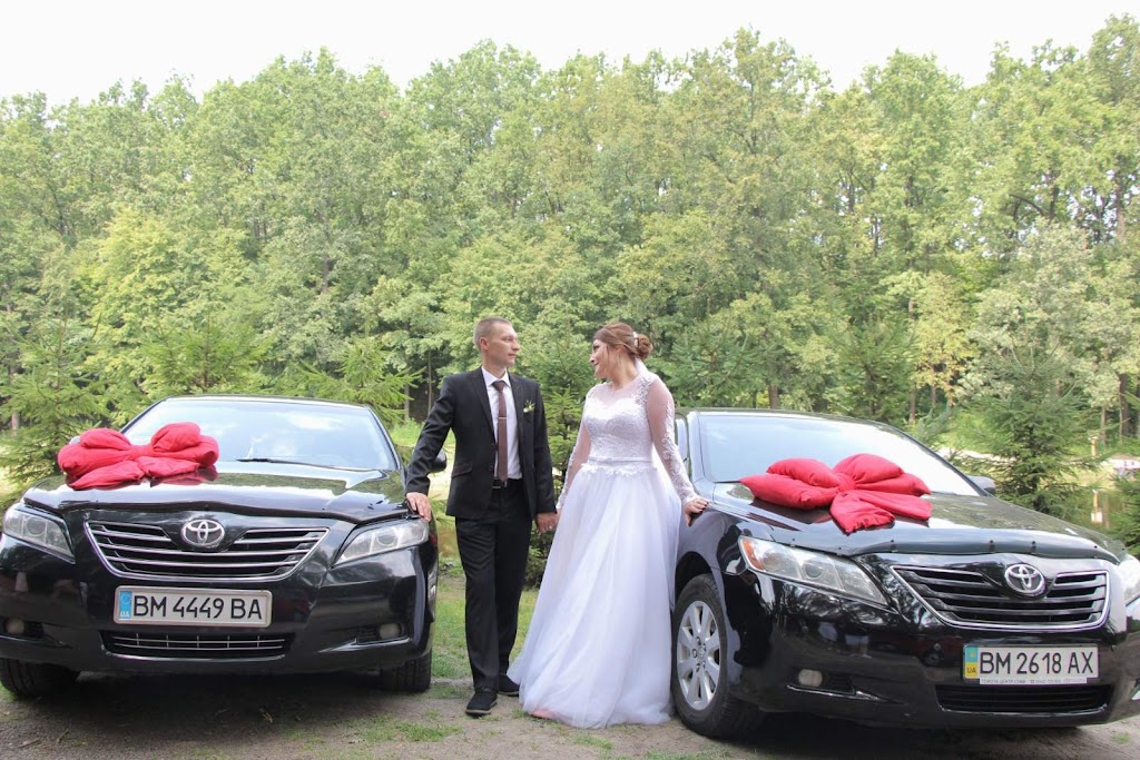 Свадебный кортеж прокат любых Авто на Свадьбу Toyota Mercedes Лимузина Катера