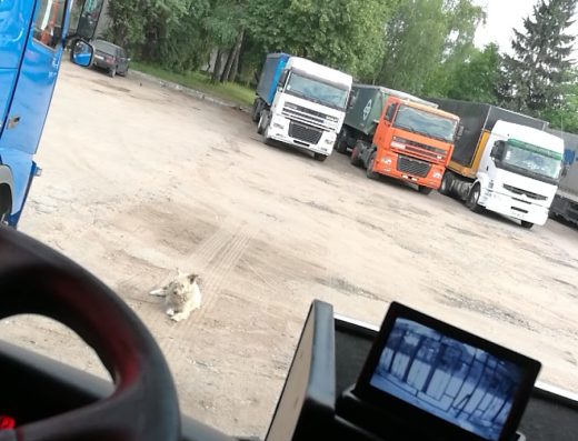 Truck stop TIR